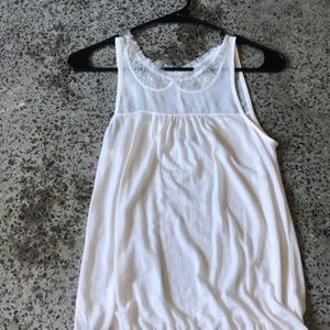 White tank top